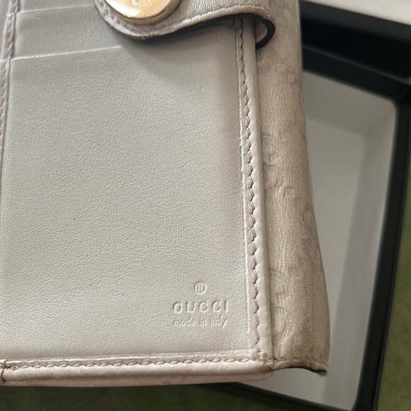 Authentic Gucci Guccissima long leather wallet - Picture 9 of 13